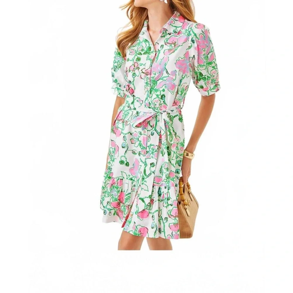 LILLY PULITZER sashria dress  Size 10 - Picture 2 of 11